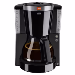 Melitta Look IV Selection, Drip coffee maker, Ground coffee, 1000 W, Black