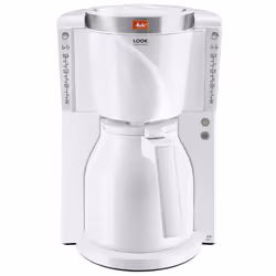 Melitta Look IV Therm Selection, Drip coffee maker, Ground coffee, 1000 W, White