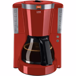 Melitta 1011-17, Drip coffee maker, 1.25 L, 1000 W, Red