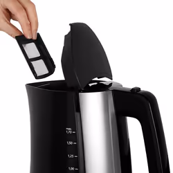 Melitta Look Aqua electric kettle 1.7 L 2400 W Black, Stainless steel - Additional view 5