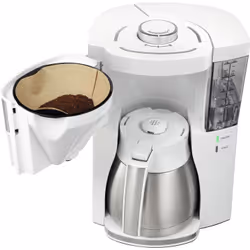 Melitta 1025-15 Drip Filter coffee machine 1.25 L Silver, White - Additional view 5
