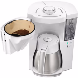 Melitta 1025-15 Drip Filter coffee machine 1.25 L Silver, White - Additional view 6