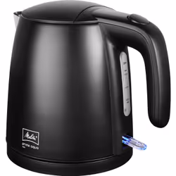 Melitta 1018-04, 1 L, 2200 W, Anthracite, Stainless steel, Water level indicator, Cordless