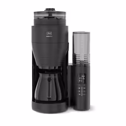 Melitta AromaFresh X, Drip coffee maker, 1.25 L, Coffee beans, Built-in grinder, 1080 W, Black