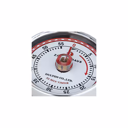 M071832 Magnetic Retro 60 Minute Kitchen Timer, Steel, Navy Blue