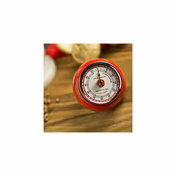 M071832 Magnetic Retro 60 Minute Kitchen Timer, Steel, Navy Blue