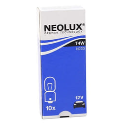 NEOLUX® N233 Light Bulbs 12 4 T4W AUDI: A6 C6 Avant, A3 Sportback, A4 B5 Saloon, RENAULT: TRAFIC 2 Kasten, LAGUNA 2 Grandtour, SAAB: 9-3 Estate