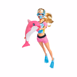 Simba Toys Steffi LOVE Dolphin Fun, Big doll, Female, 3 yr(s), Girl, Multicolour
