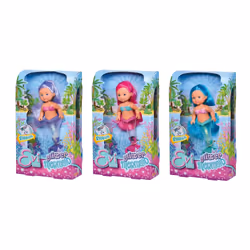 Simba Toys Evi Love Sirene, Mini doll, Female, 3 yr(s), Boy/Girl, Assorted colours