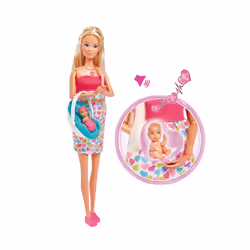 Simba Toys Steffi LOVE New Born Baby, Big doll, Female, 3 yr(s), Multicolour