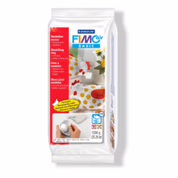 Staedtler FIMO air basic 8101, Modeling clay, White, 1 pc(s), 1 colours, 24 h, 1 kg
