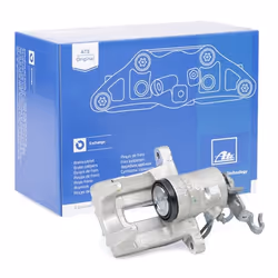 Brake caliper; ATE; without holder; for VOLKSWAGEN, AUDI, SKODA, SEAT, VW; 1K0615424D, 1K0615424J, 1K0615424Q, 1K0615424D, 1K ...