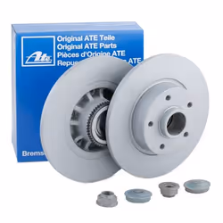 Brake disc; ATE; 280,0 12,0 5 108,0 solid Coated; for RENAULT, VAUXHALL, FIAT, NISSAN, OPEL; 6000620071, 4320600Q0H, 4320600Q ...