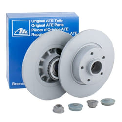 ATE Brake disc RENAULT: Trafic 3, Trafic 3 Bus, VAUXHALL: Vivaro Van, Vivaro Combi, FIAT: Talento Van 12,0mm 5 108,0mm solid Coated 24.0112-0217.2