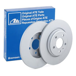 ATE Brake disc AUDI: A6 C8 Saloon, A4 B9 Saloon, A4 B9 Avant 12,0mm 5 112,0mm solid Coated 24.0112-0218.1 80A615601B,8W0615601C,8W0615601H Brake rotor