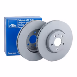 Brake disc; ATE; 318,0 30,0 5 112,0 Vented Coated High-carbon; for AUDI; 80A615301E, 8W0615301AA, 8W0615301H