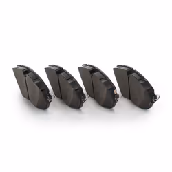 ATE 13.0460-3876.2 Brake pad set prepared for wear warning indicator, excl. wear warning contact with brake caliper screws with accessories