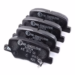 ATE 13.0460-5654.2 Brake pad set with acoustic wear warning MAZDA: 6 Saloon, 6 Estate, MITSUBISHI: OUTLANDER 3, ASX Off-Road