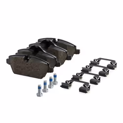 ATE 13.0460-2795.2 Brake pad set prepared for wear warning indicator, excl. wear warning contact with brake caliper screws with accessories