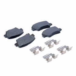 ATE 13.0460-5650.2 Brake pad set with acoustic wear warning with accessories HYUNDAI: i40 Saloon, Ioniq, Tucson, KIA: Optima / K5 Sportswagon