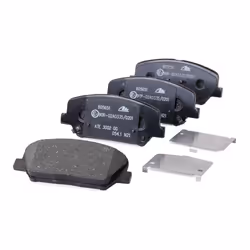 ATE 13.0460-5651.2 Brake pad set with acoustic wear warning with anti-squeak plate KIA: cee‘d II Hatchback, cee‘d II Sportswagon