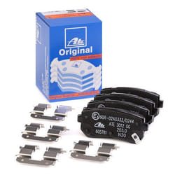 ATE 13.0460-5781.2 Brake pad set with acoustic wear warning with accessories KIA: Sportage IV, Picanto II, SOUL 2, HYUNDAI: Tucson, Kona SUV, ix20