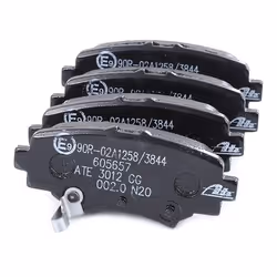 ATE 13.0460-5657.2 Brake pad set with acoustic wear warning MAZDA: 3 Hatchback, 3 Saloon, 3 Box Body / Hatchback