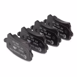 ATE 13.0460-2621.2 Brake pad set not prepared for wear warning indicator, excl. wear warning contact with brake caliper screws with accessories