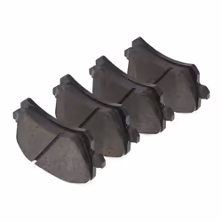 ATE 13.0460-2621.2 Brake pad set not prepared for wear warning indicator, excl. wear warning contact with brake caliper screws with accessories