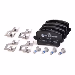 ATE Ceramic 13.0470-2621.2 Brake pad set VOLKSWAGEN: Passat B7 Variant, CC, Golf 5, SKODA: Octavia 3 Schrägheck, Octavia 3 Combi