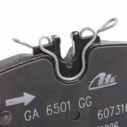 ATE 13.0460-7316.2 Brake pad set prepared for wear warning indicator, excl. wear warning contact MERCEDES-BENZ: C-Class Saloon, GLC Off-Road