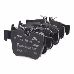 ATE 13.0470-7316.2 Brake pad set prepared for wear warning indicator, excl. wear warning contact MERCEDES-BENZ: GLC Coupe, C-Class Saloon