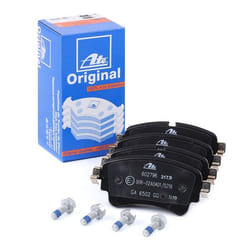ATE 13.0460-2796.2 Brake pad set prepared for wear warning indicator, excl. wear warning contact with brake caliper screws AUDI: A5 B9 Sportback, Q5