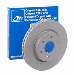 Brake disc; ATE; 296,0 28,0 6 114,3 Vented Coated Alloyed/High-carbon; for NISSAN, RENAULT; 402064KJ1B, 402064KJ1B