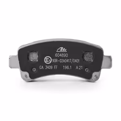 ATE 13.0460-4890.2 Brake pad set with integrated wear warning contact with brake caliper screws with accessories PEUGEOT: Boxer Van, Boxer Minibus