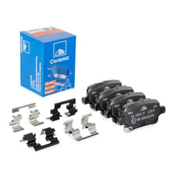 ATE 13.0470-2615.2 Brake pad set with acoustic wear warning with accessories VAUXHALL: Insignia Mk2 Sports Tourer, Astra Mk7, Astra Mk7 Kombi