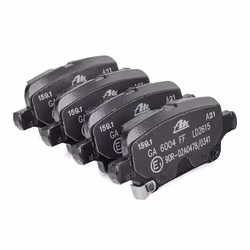 ATE 13.0470-2615.2 Brake pad set with acoustic wear warning with accessories VAUXHALL: Insignia Mk2 Sports Tourer, Astra Mk7, Astra Mk7 Kombi