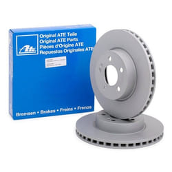 ATE Brake disc MERCEDES-BENZ: E-Class Saloon, E-Class T-modell, C-Class Saloon 28,0mm 5 112,0mm Vented Coated Alloyed/High-carbon 24.0128-0330.1