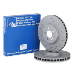 ATE Brake disc MERCEDES-BENZ: C-Class Saloon, GLC Off-Road, C-Class Coupe, BMW: 3 Saloon 24.0136-0134.2 0004212312,A0004212312 Brake rotor
