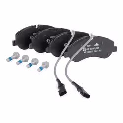 ATE 13.0460-2611.2 Brake pad set incl. wear warning contact with brake caliper screws with accessories FORD: Transit Custom V362 Van, Transit Mk7 Van