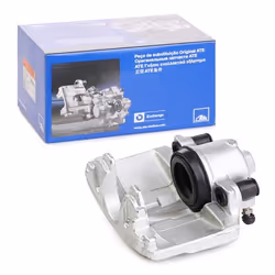 Brake caliper; ATE; without holder; for VOLKSWAGEN, AUDI, SKODA, SEAT, VW; 1K0615124B, 1K0615124E, 1K0615124EX, 6R0615124, 8X ...
