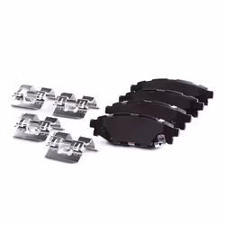 ATE 13.0460-5669.2 Brake pad set with acoustic wear warning with anti-squeak plate with accessories SUBARU: Forester IV, Legacy 4