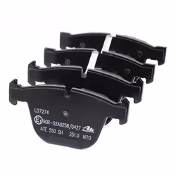 ATE 13.0470-7274.2 Brake pad set prepared for wear warning indicator, excl. wear warning contact BMW: 5 GT, 7