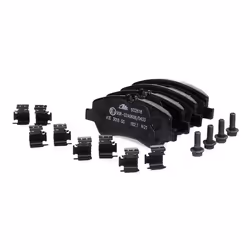 ATE 13.0460-2618.2 Brake pad set prepared for wear warning indicator, excl. wear warning contact with brake caliper screws with accessories