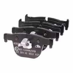 ATE 13.0460-3873.2 Brake pad set prepared for wear warning indicator, excl. wear warning contact BMW: 4 Convertible, 3 Saloon, 3 Touring