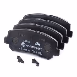 ATE 13.0460-5665.2 Brake pad set with acoustic wear warning MAZDA: CX-5 I, CX-5 II