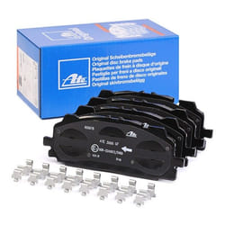 ATE 13.0460-5678.2 Brake pad set prepared for wear warning indicator, excl. wear warning contact with accessories AUDI: Q7, A8, A6 C8 Saloon