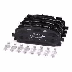ATE 13.0460-5678.2 Brake pad set prepared for wear warning indicator, excl. wear warning contact with accessories AUDI: Q7, A8, A6 C8 Saloon
