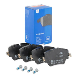 ATE 13.0470-2601.2 Brake pad set prepared for wear warning indicator, excl. wear warning contact with brake caliper screws BMW: 2 Active Tourer, X1