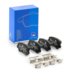 ATE 13.0460-5504.2 Brake pad set with acoustic wear warning with accessories KIA: Picanto III